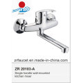 Single Handle Wall Mounted Kitchen Mixer Faucet